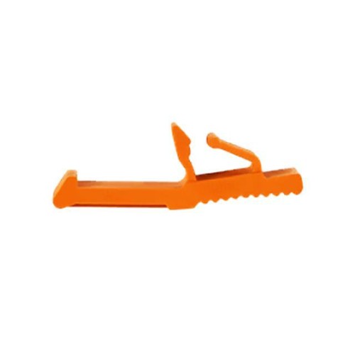 CONN TERM BLK LATCH ORANGE