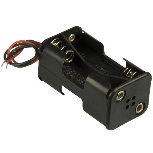 BATT HOLDER AA 4 CELL 6" LEADS