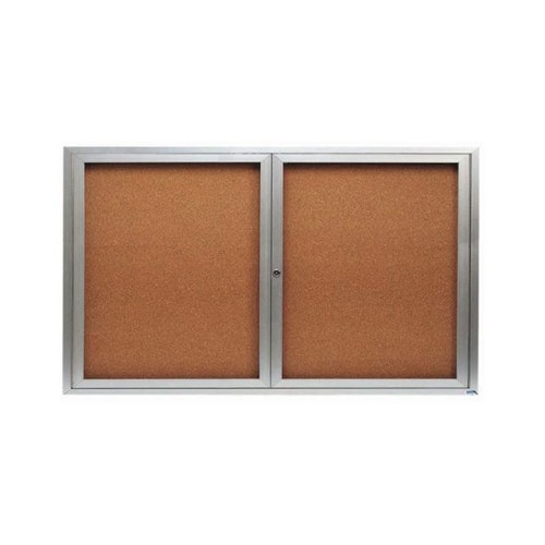 2 DOOR FRAMED ILLUMINATED ENCLOS