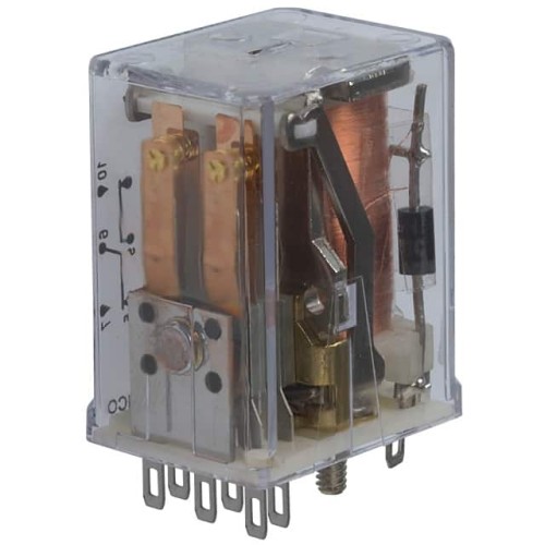 RELAY GEN PURPOSE DPDT 2A 24VDC
