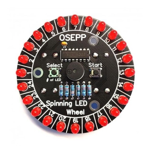Spinning LED Solder Project Kit