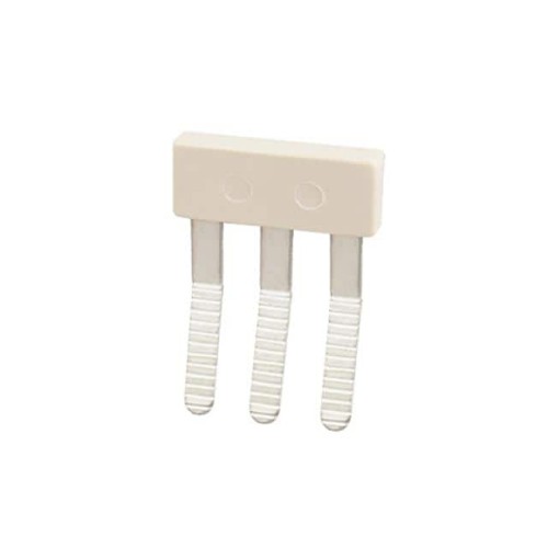 JUMPER TERM BLK 3POS FLAT PIN