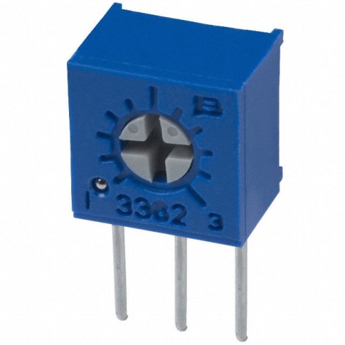 TRIMMER 20K OHM 0.5W PC PIN SIDE