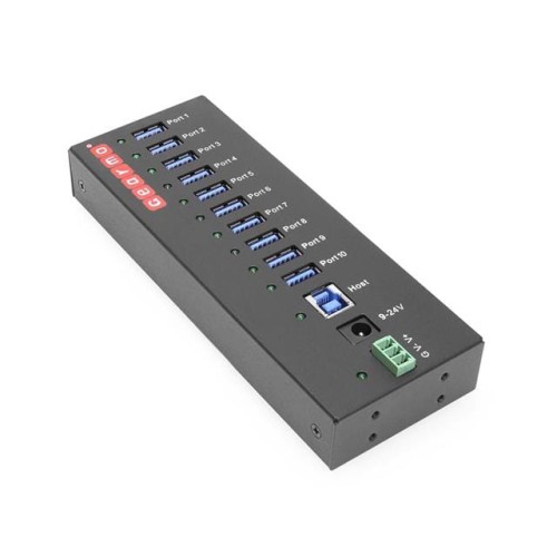 USB 3.0 10 PORT INDUSTRIAL METAL