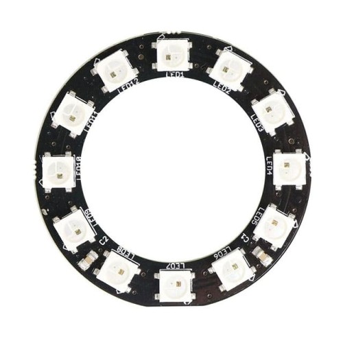 ADDRESS LED RING SERIAL RGB