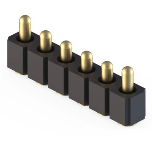 FMLB SPRING-LOADED CONN, SMT SIN