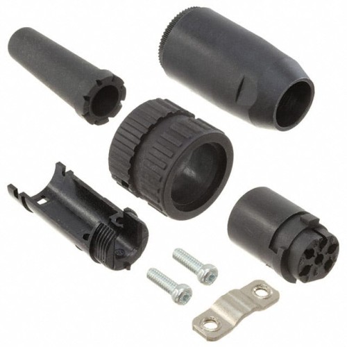 CONN PLUG HSNG MALE 6POS INLINE