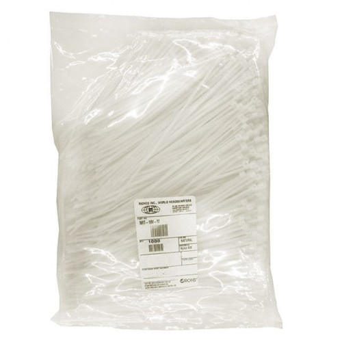 CBL TIE LOCKING WHITE 18LBS 8"