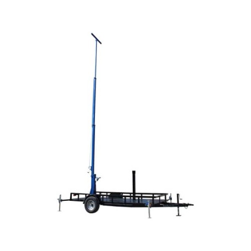 30' 3 STAGE LIGHT MAST, 10' SING