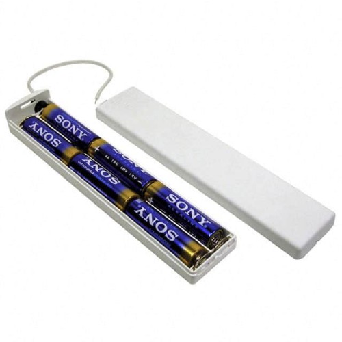 BATT HOLDER AA 6 CELL 6" LEADS