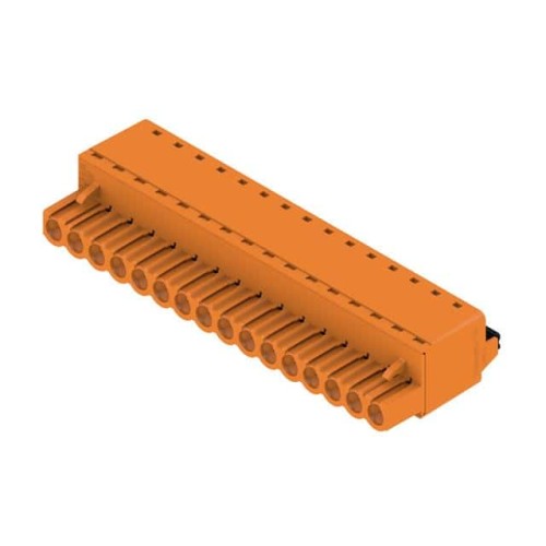 TERM BLOCK PLUG 16POS STR 5.08MM