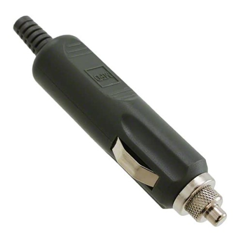 AUTO POWER PLUG 12V 3A GRAY