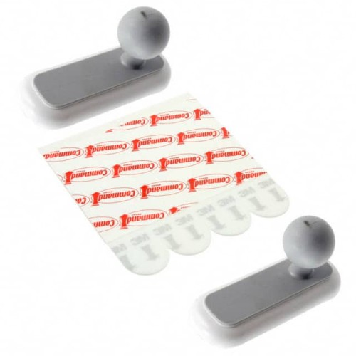 MEDIUM SILVER BALL HOOKS