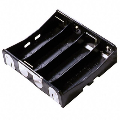BATTERY HOLDER AA 4 CELL PC PIN