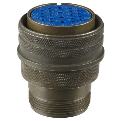 CONN PLUG FMALE 22P SOLDER CUP