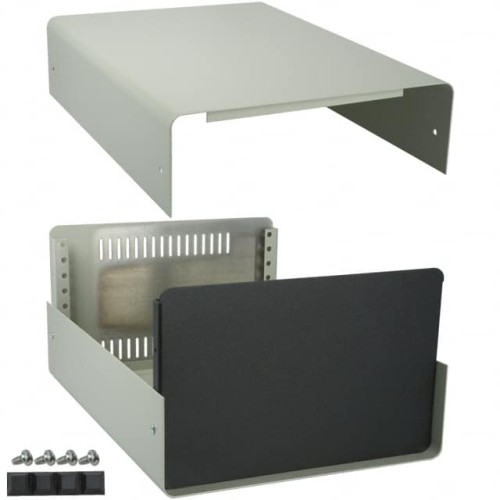 BOX STEEL OFF WHT 14"L X 10"W