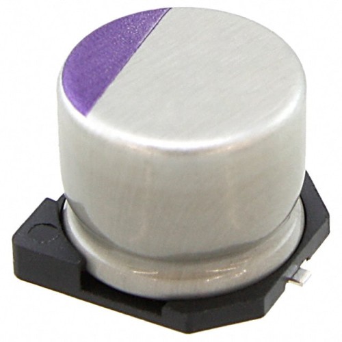 CAP ALUM POLY 120UF 20% 10V SMD
