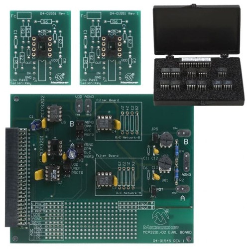 BOARD DGHTR SNGL/DUAL MCP3201/02