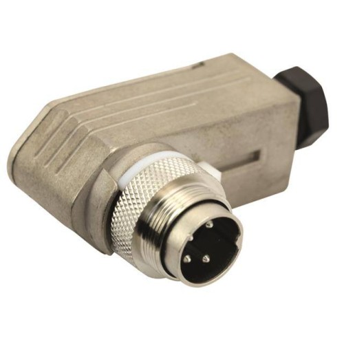 CONN PLG HSG MALE 3POS INLINE RA