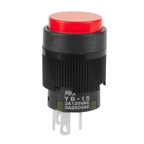 SWITCH PUSHBUTTON SPDT 3A 125V