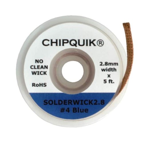 2.8MM SOLDER WICK NO CLEAN