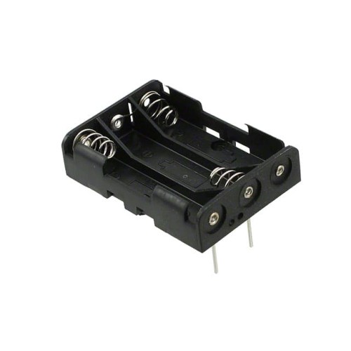 BATTERY HOLDER AAA 3 CELL PC PIN