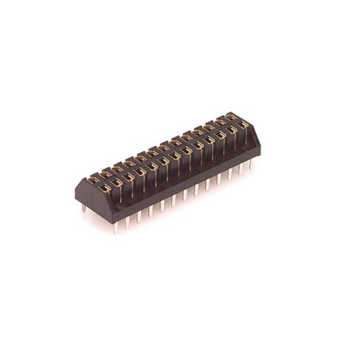 CONN RCPT 26POS 0.1 GOLD PCB