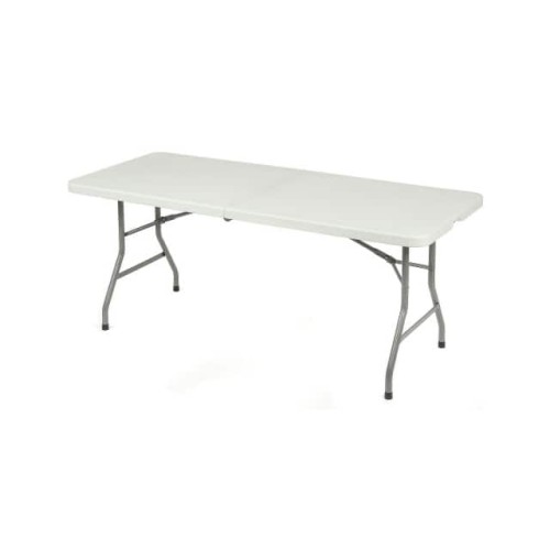 72" FOLD IN HALF TABLE, WHITE