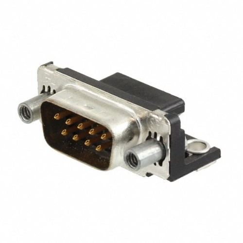 CONN D-SUB PLUG 9POS R/A SLDR
