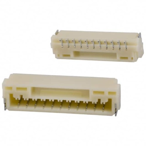 CONN HEADER SMD R/A 11POS 1.25MM