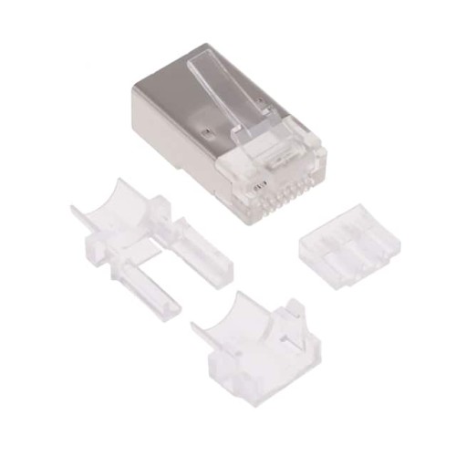 CAT6A PLUG, 8P8C, G/F PLATING, S