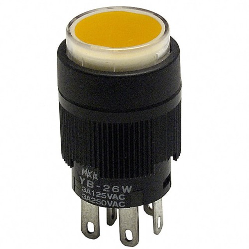 SWITCH PUSHBUTTON DPDT 3A 125V