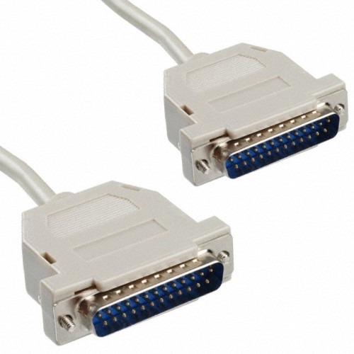 CABLE ASSY DB25 SHLD BEIGE 3M