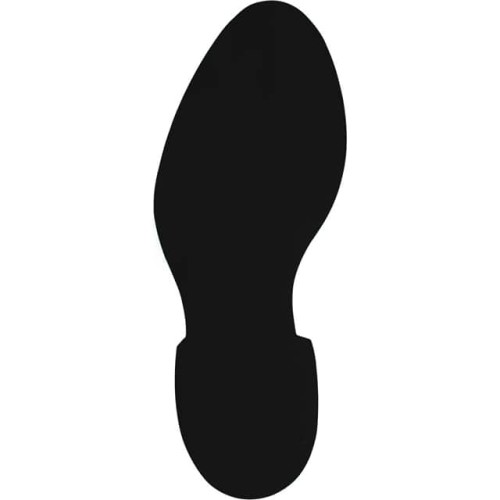 B7569 FOOTPRINT 12" BLACK LEFT F