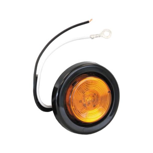 2" ROUND 1 LED MARKER LIGHT W/ G
