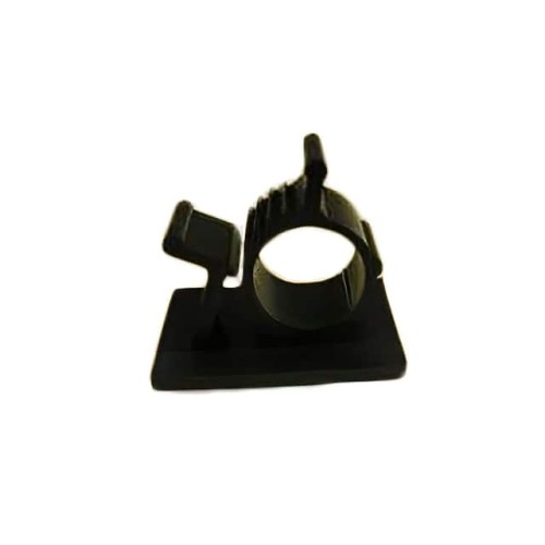 CBL CLIP C-TYPE BLACK ADHESIVE