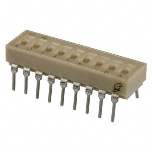SWITCH SLIDE DIP SPST 25MA 24V