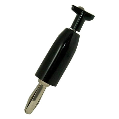 TERMINAL CLIP BLACK BANANA PLUG