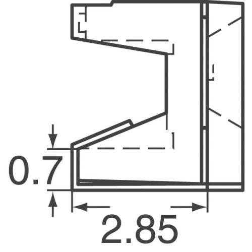 SENSOR PHOTO 980NM SID VIEW PLCC