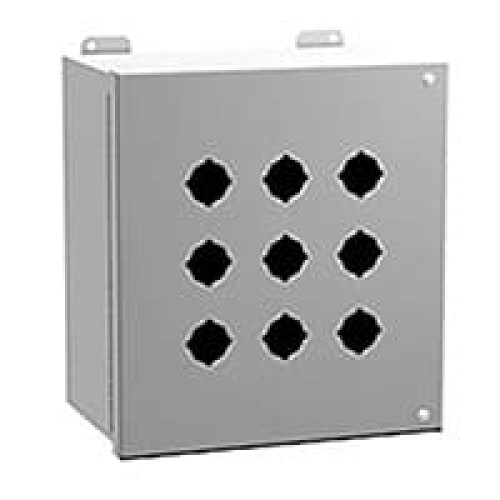BOX STEEL GRAY 15"L X 14"W