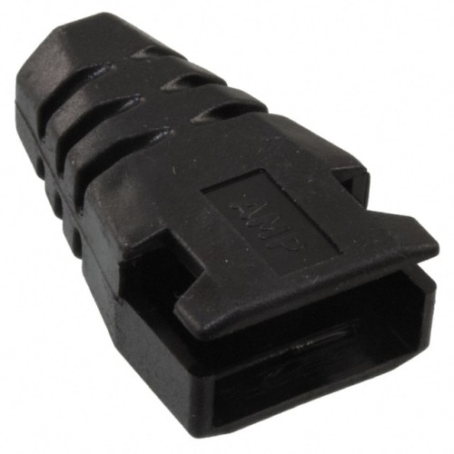 CONN BOOT PLUG 8POS ROUND CABLE