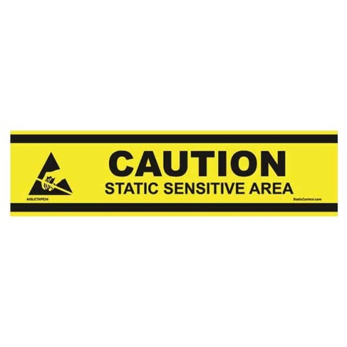 TAPE MARKING YLW/BLACK 3"X 18YD
