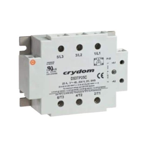 SSR RELAY 3PST-NO 50A 48-530V