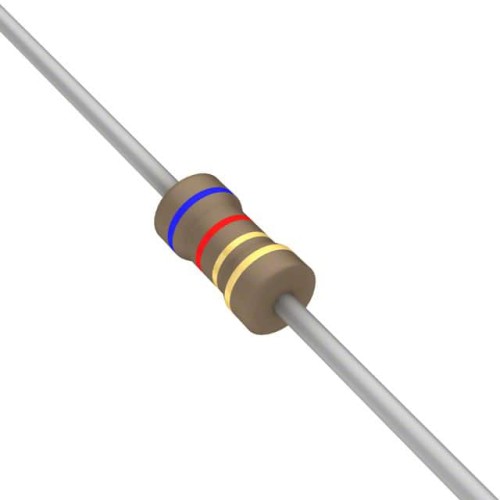 RES 6.2 OHM 5% 1/4W AXIAL