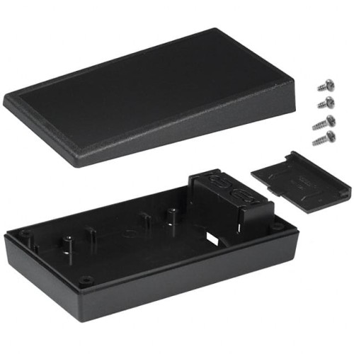 BOX ABS BLACK 5.630"L X 3.250"W
