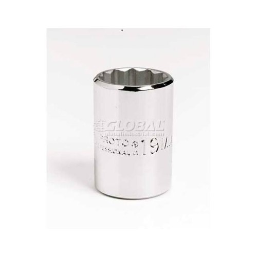 1/2" DRIVE SOCKET 8MM, 12 POINT,