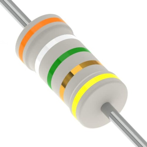 RES 3.9M OHM 5% 1/2W AXIAL