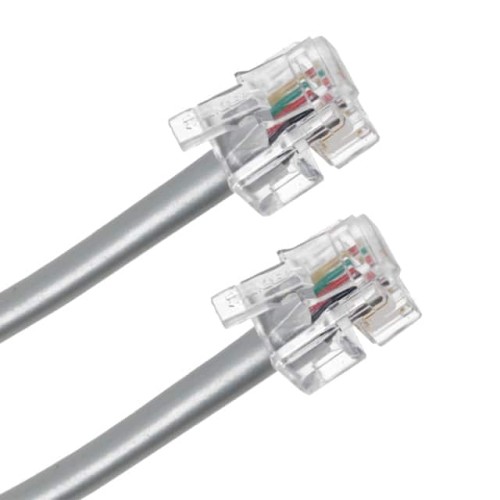 CABLE MOD 4P4C PLUG TO PLUG 10'