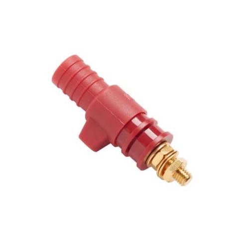 BINDING POST/4MM SAFETY JACK/RED