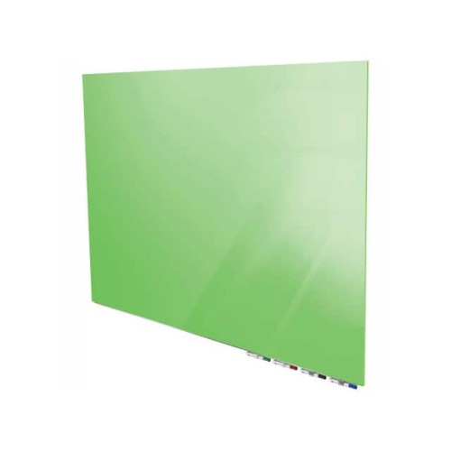 ARIA 6'W X 4'H MAGNETIC GLASS WH
